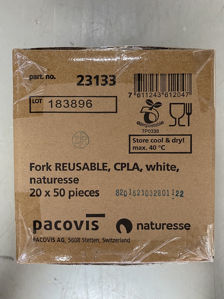 Gabel CPLA weiß
