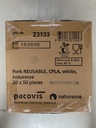 Gabel CPLA weiß (1000 Stk.)